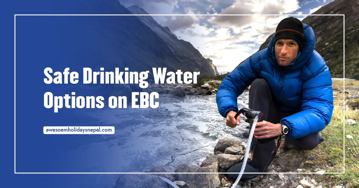 Water on EBC: Safe Drinking Options, Refill Points, and Bottle Strategy