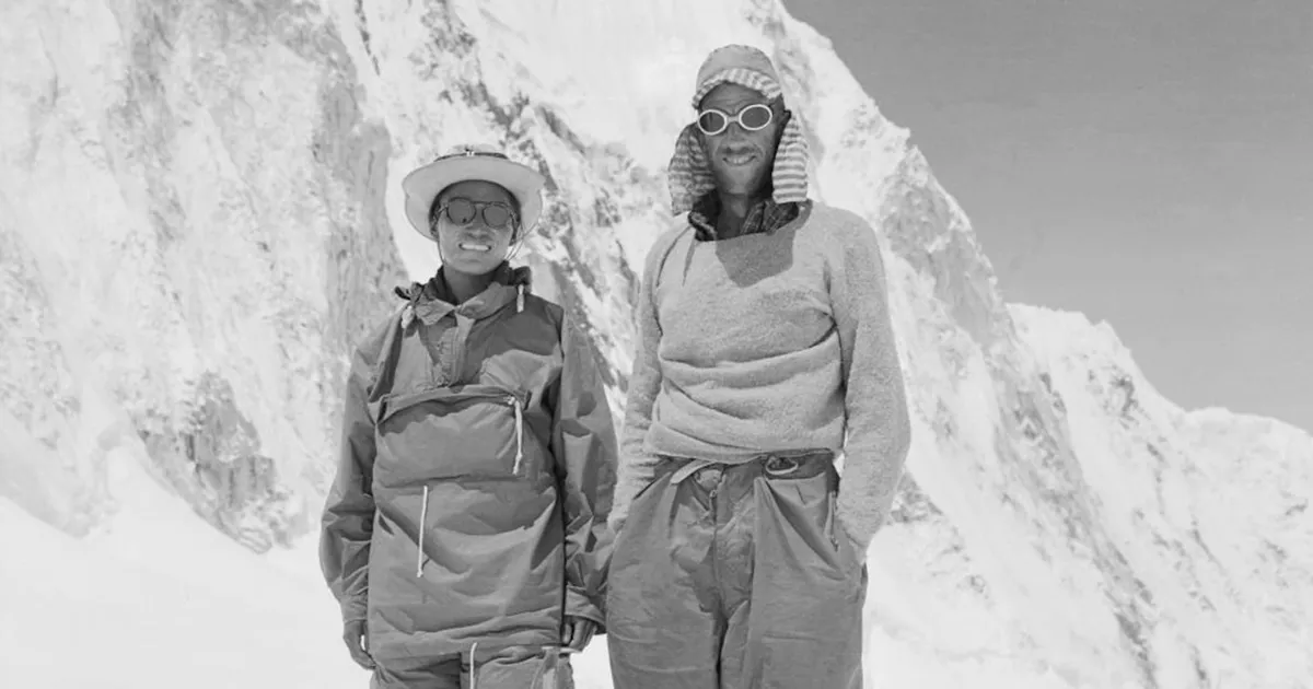 Hillary and Tenzing Everest