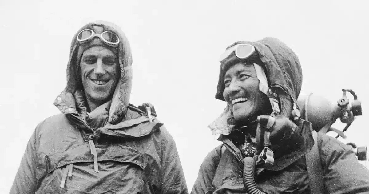 Hillary and Tenzing Everest