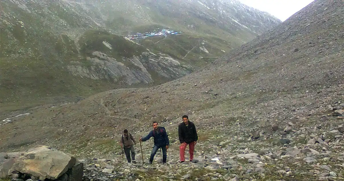 Staying with the group in the Kailash Mansarovar Yatra