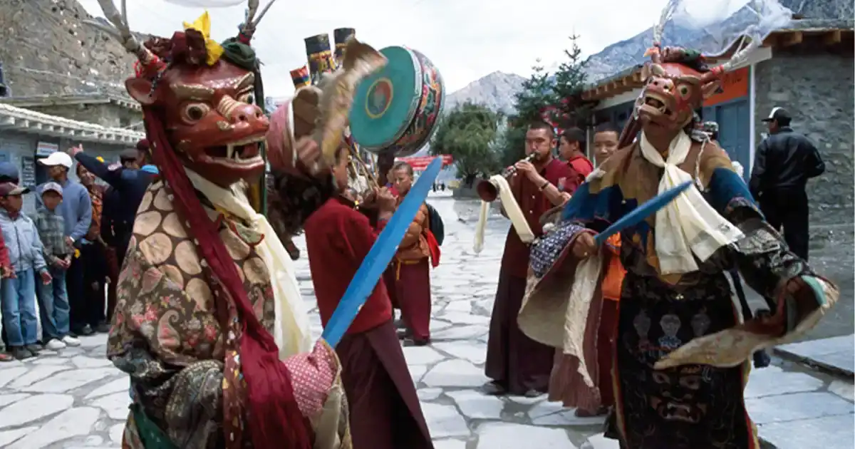 Mani Rimdu Celebration in Tengboche Monastery