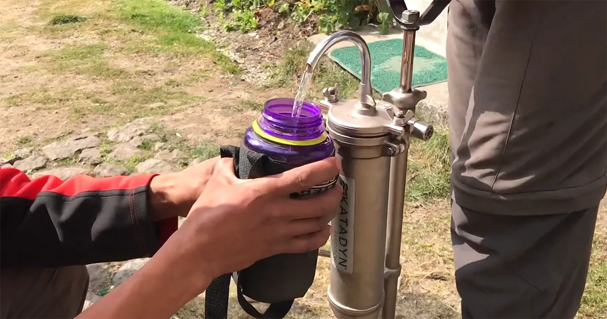 Picture of tap water