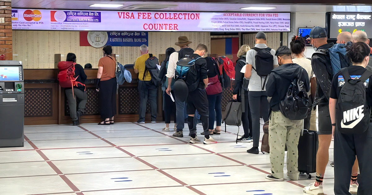 Departure Terminal at International airport