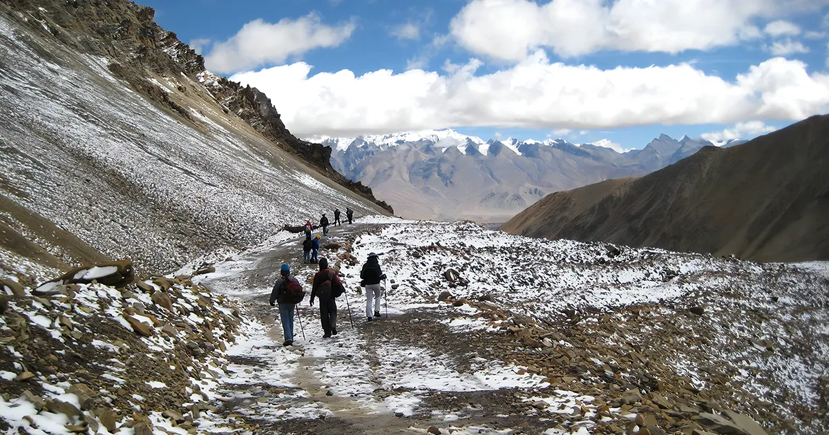Pilgrims in Kailash