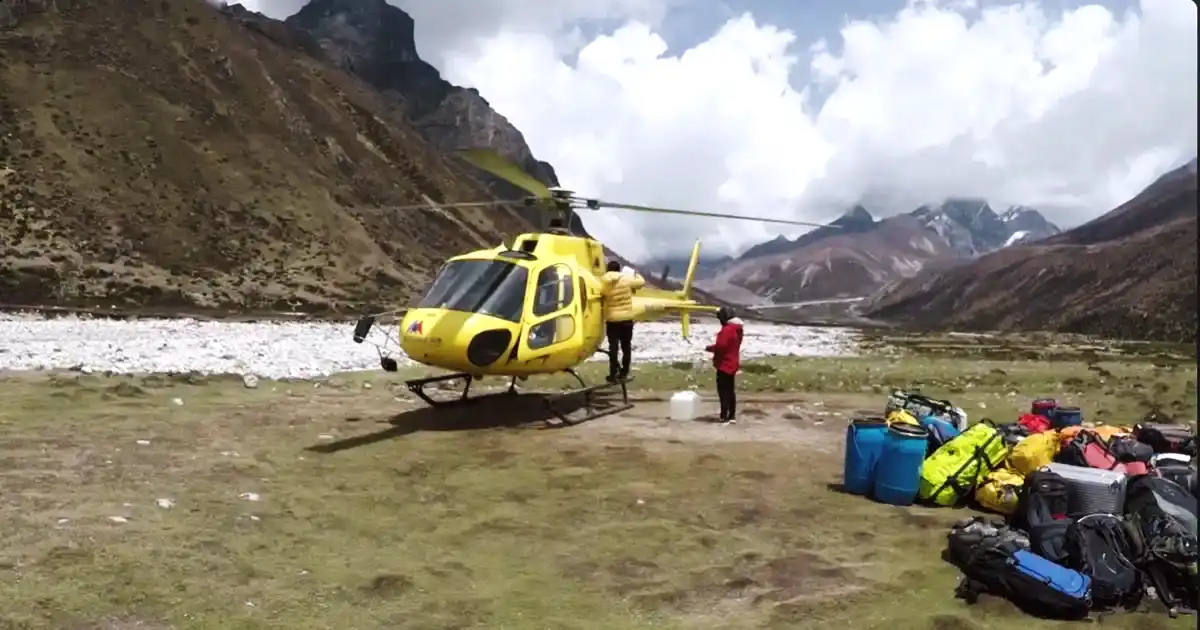 Heli Rescue in Everest
