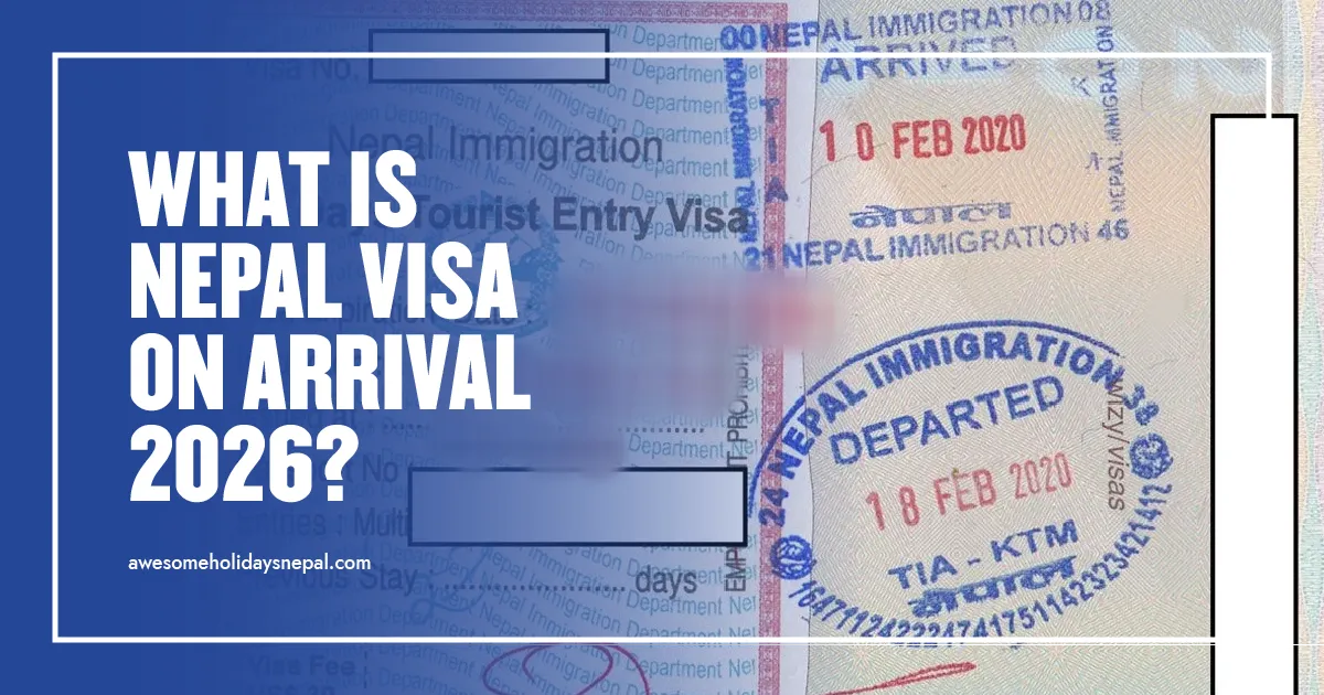 Nepal Visa on Arrival 2026: Fees, Forms, Photo Rules Explained Simply