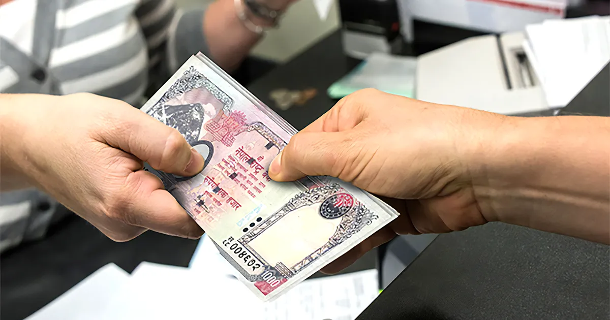 Paying Via Cash in Nepal
