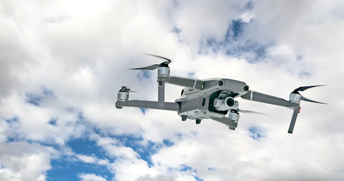 Picture of drone in the Everest Region