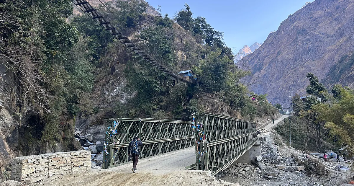 Picture of the Manaslu trekking region