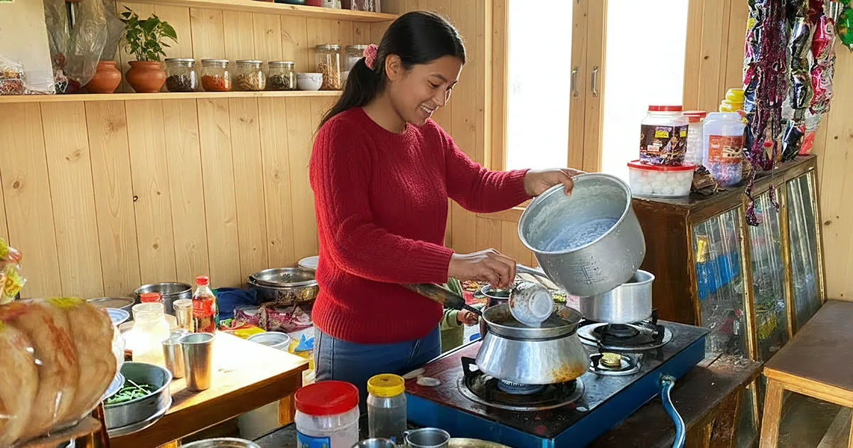 Women running the teahouse business