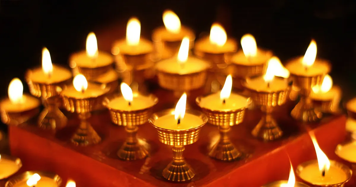 Butter Lamp offerings