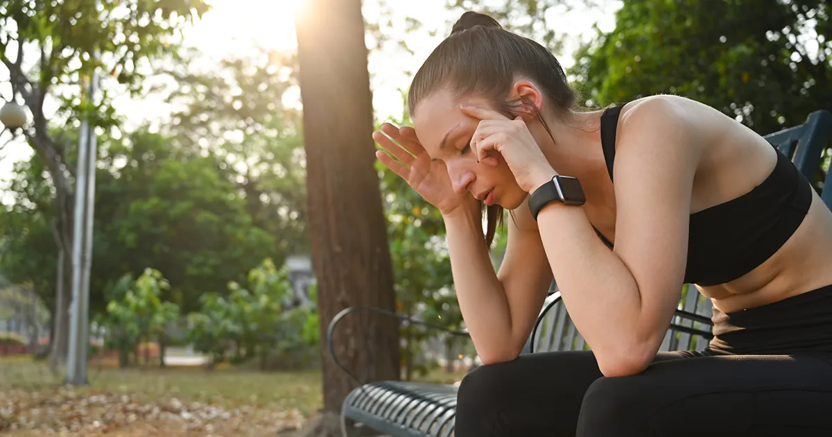 Suffering from headache due to Syndrome