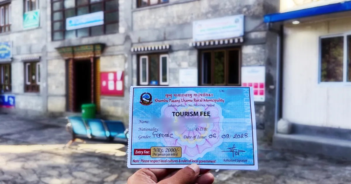 Khumbu Pasang Lhamu Rural Permit