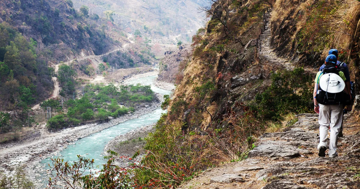 Old Trekking Style in Annapurna