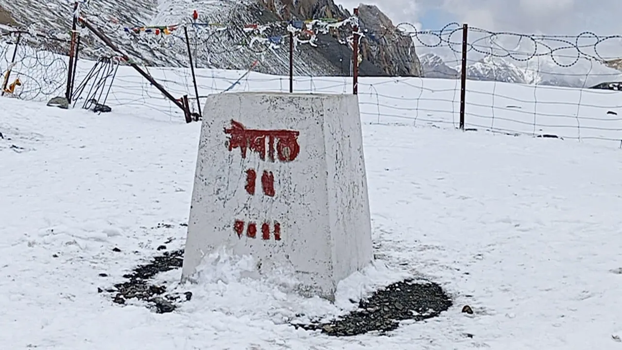 Tibetan Border in Manaslu Region