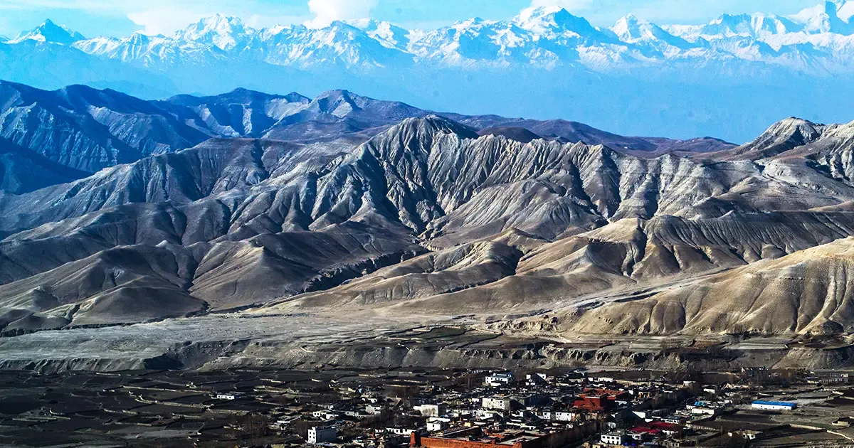 Himalayan Landscape from Alpine Grasses to Arid Lands