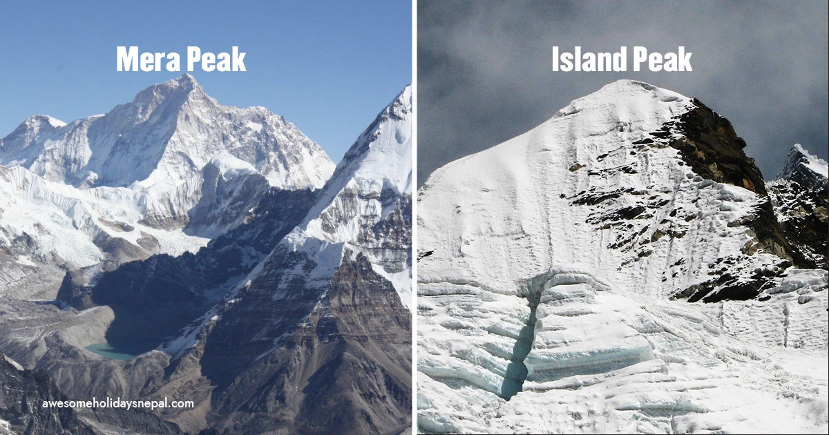Picture of Mera Peak vs Isalnd Peak