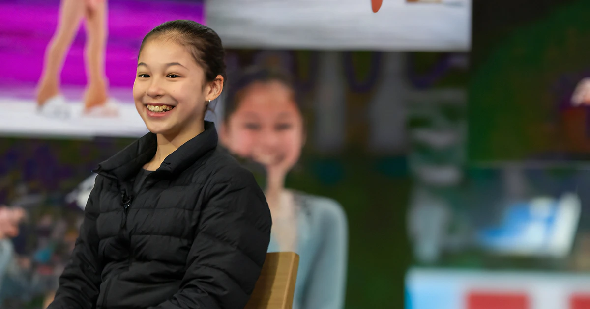 Alysa's childhood picture