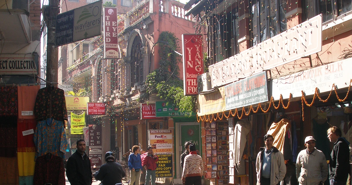 Cafe in Thamel