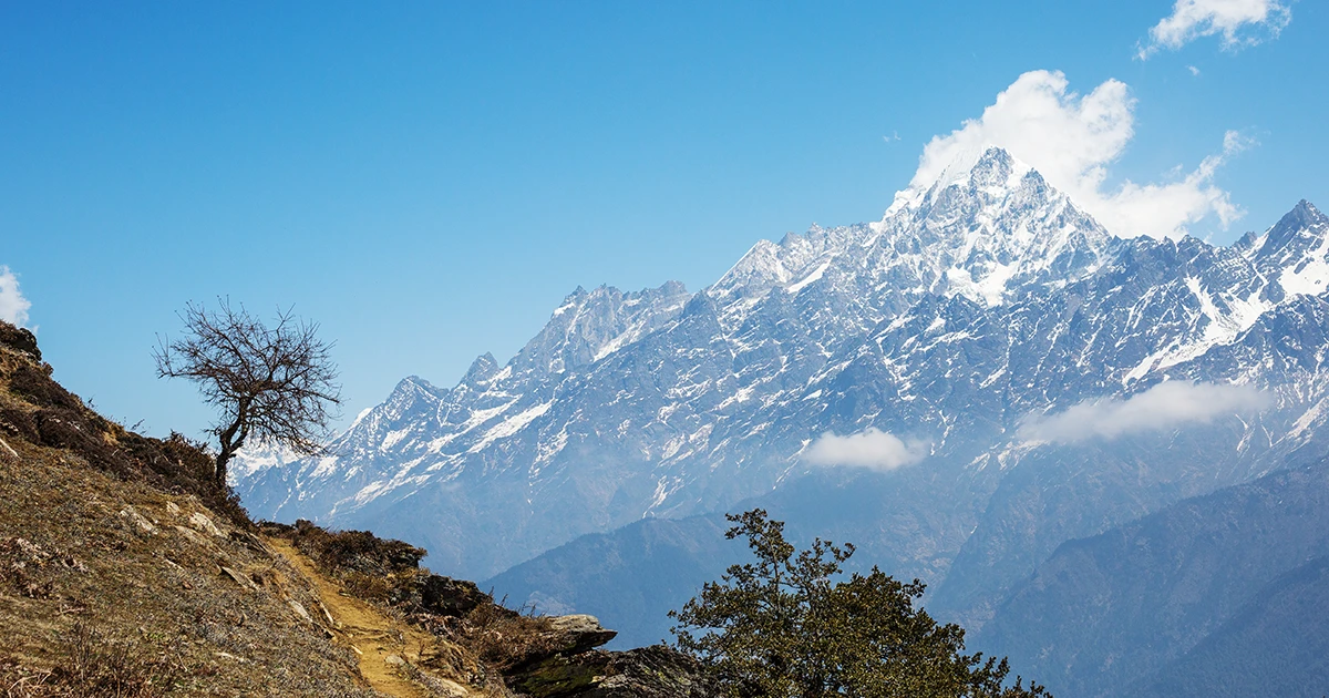 Picture of trekking trails of Tamang heritage
