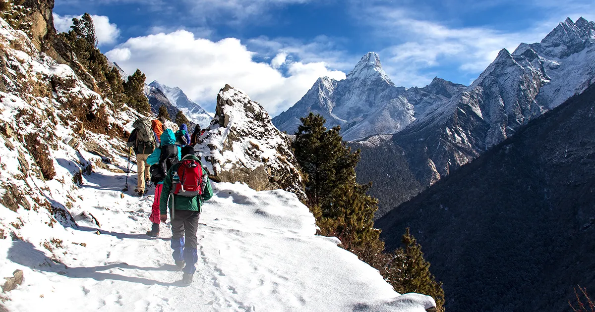 Scenery on EBC trek route