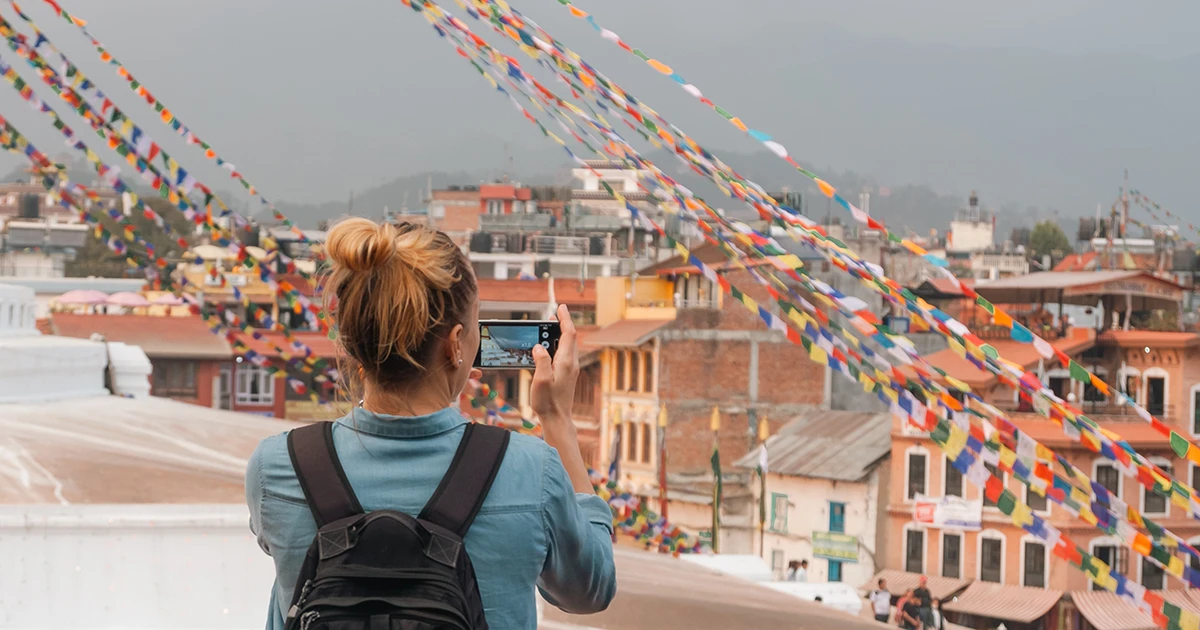 Tourist Visiting Religious Places