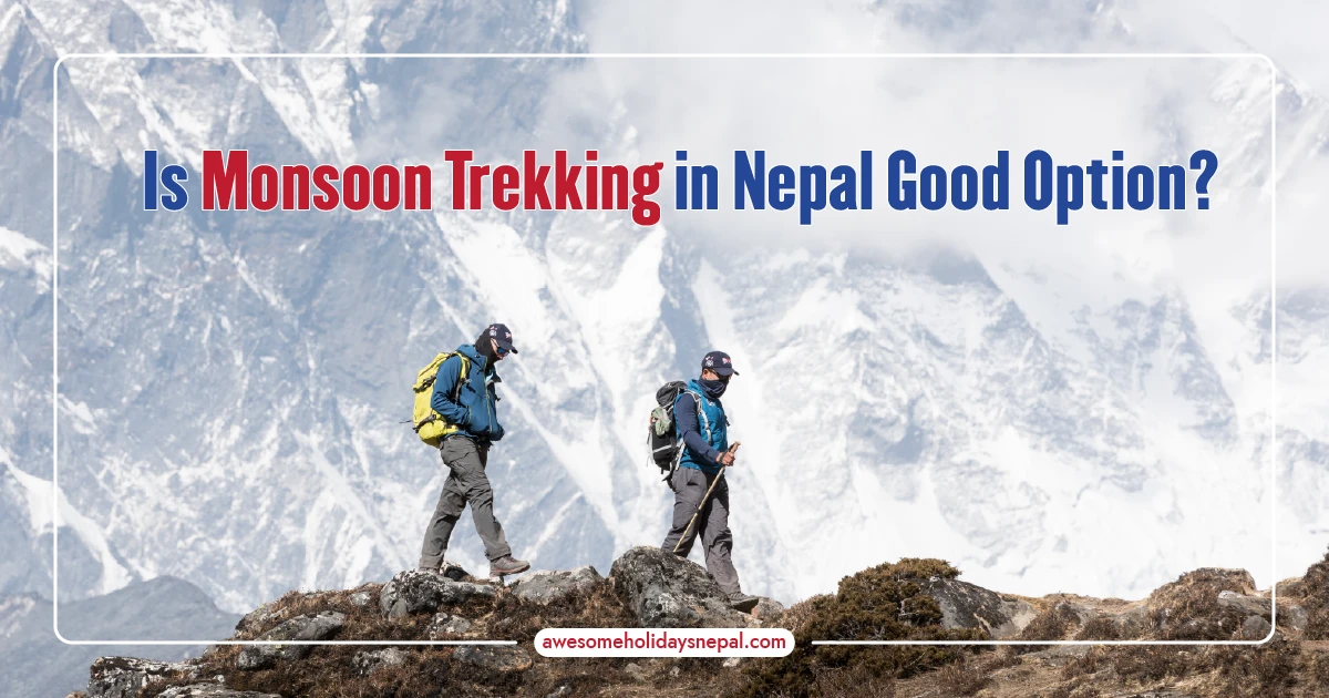 Monsoon Trekking in Nepal: Is It Underrated?