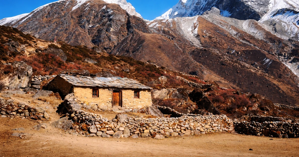 Langtang Yak Herders Hut