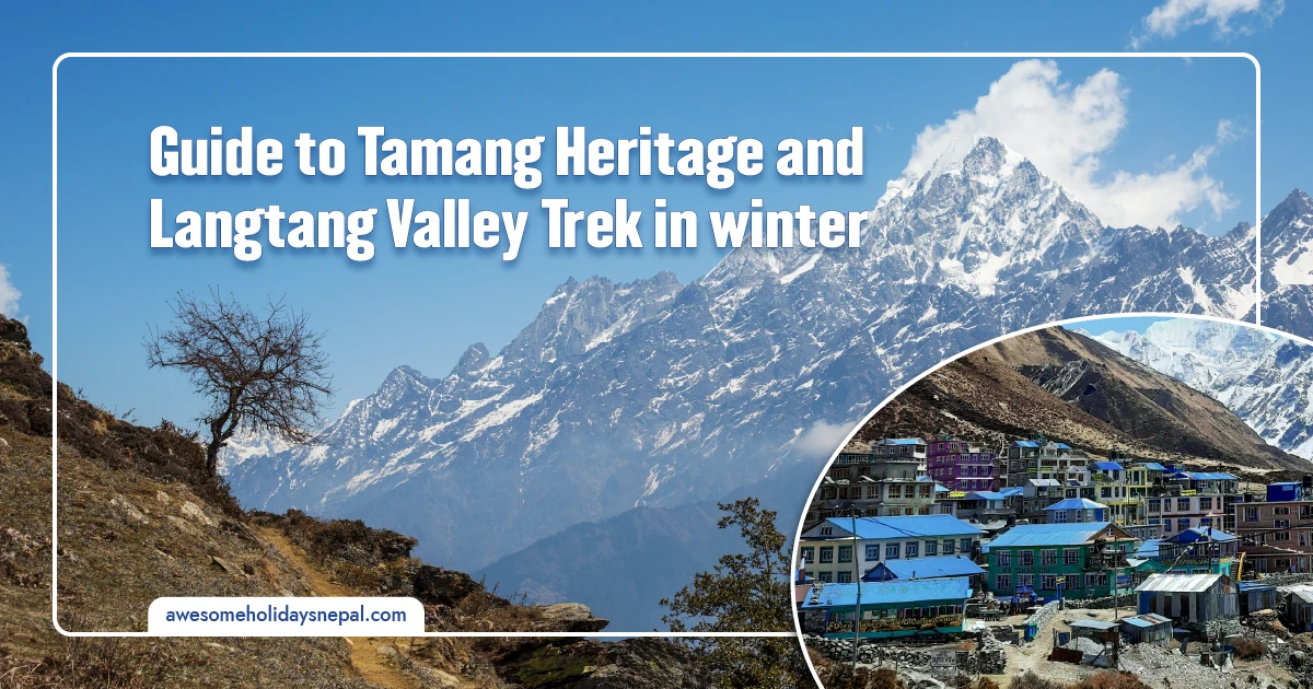 Tamang Heritage and Langtang Valley Trek in Winter 2026: Is the Cultural Loop Still Worth It?
