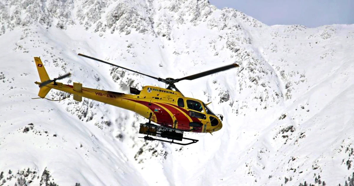 Helicopter Rescue in Everest Region