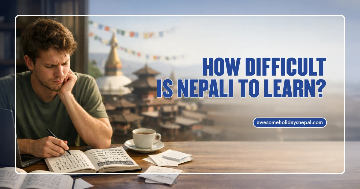Is Nepali Hard to Learn for English Speakers? A Realistic Guide for Travelers