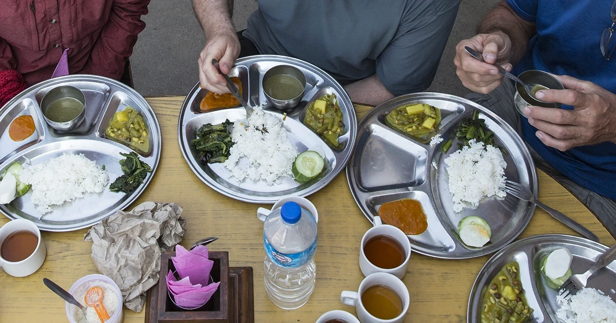 Meals on Langtang Teahouse