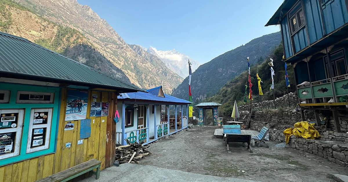 Lodges in Manaslu