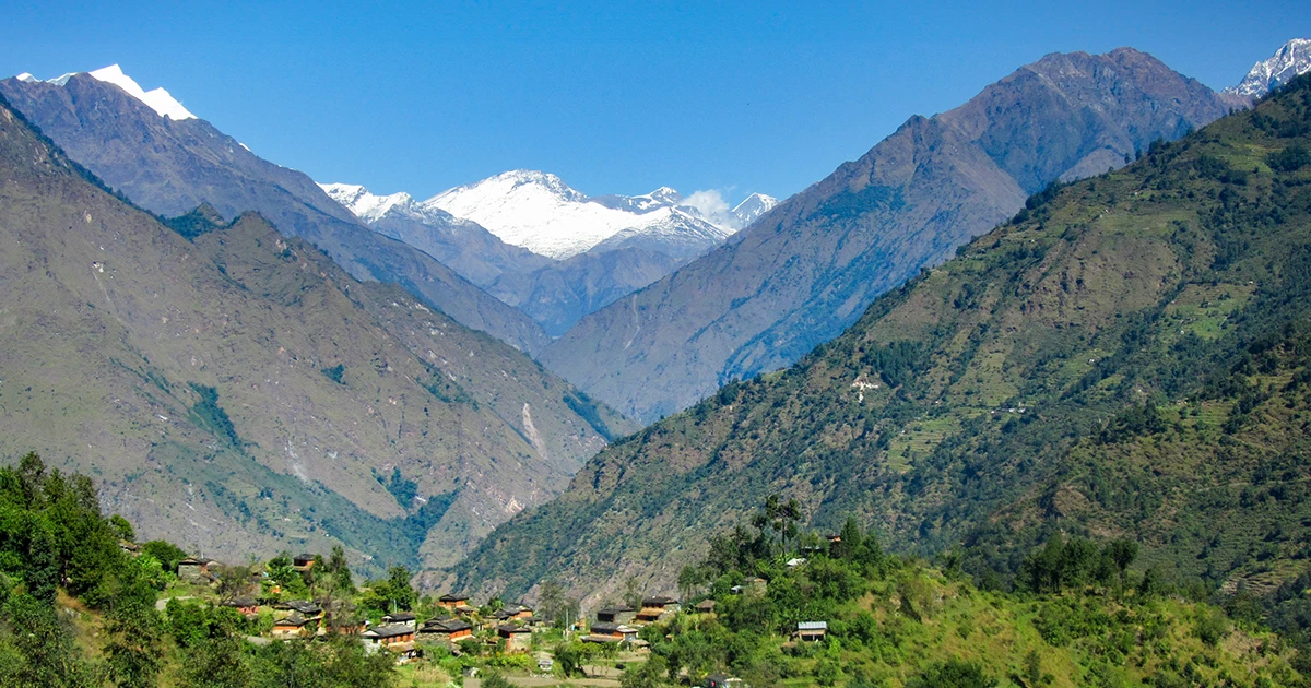 Mountains vs Hills in Nepal