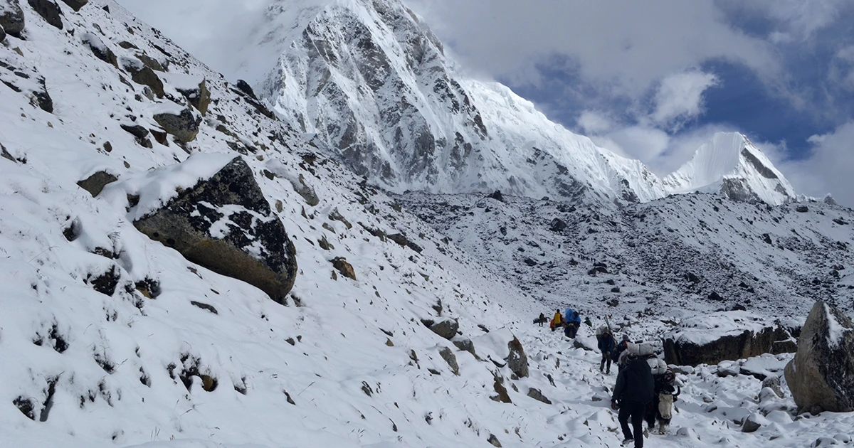 Scenery Seen During Everest View Trek