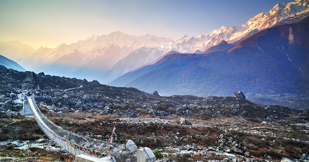 Scenic beauty of the Langtang Region