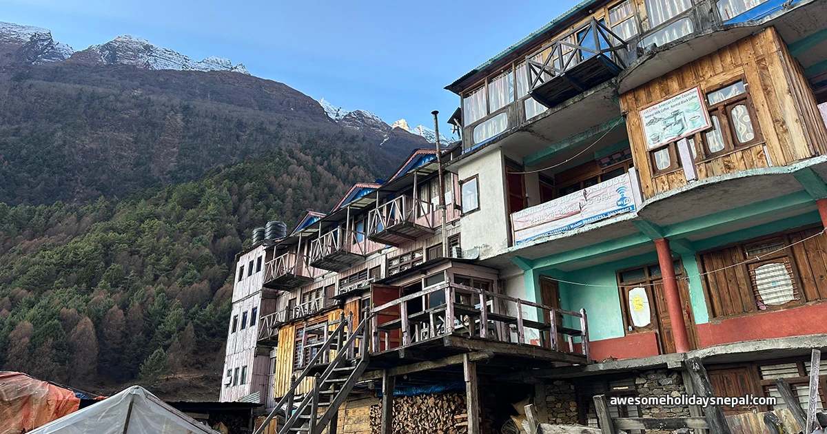 Teahouses of Manaslu Circuit Trek