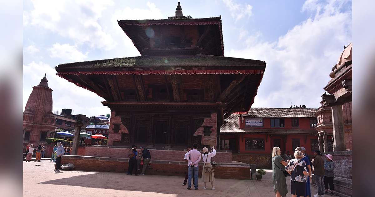Tourists at Heritage sites