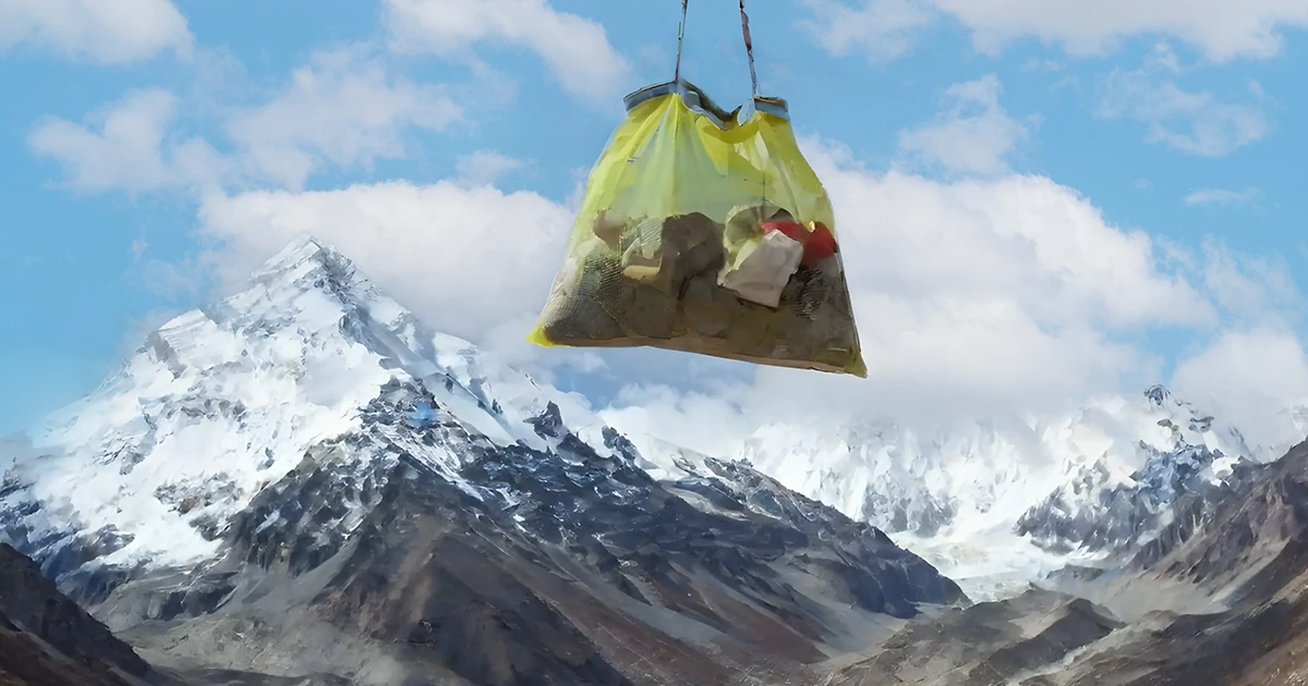 Wag Bag used in Everest Expedition