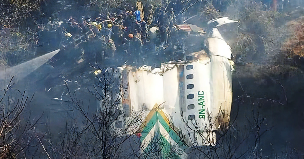 Yeti Airlines crash on 2023 January 15