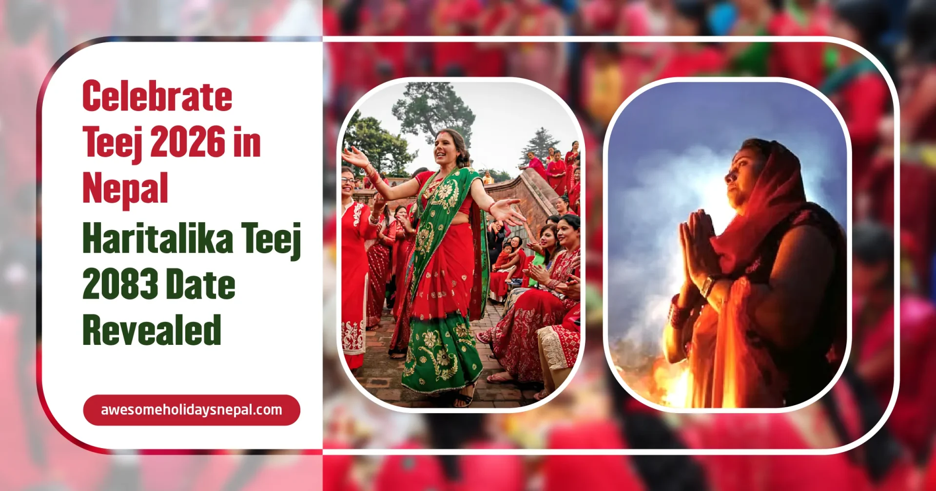 When is Teej 2026 in Nepal? Exact Dates for Haritalika Teej 2083