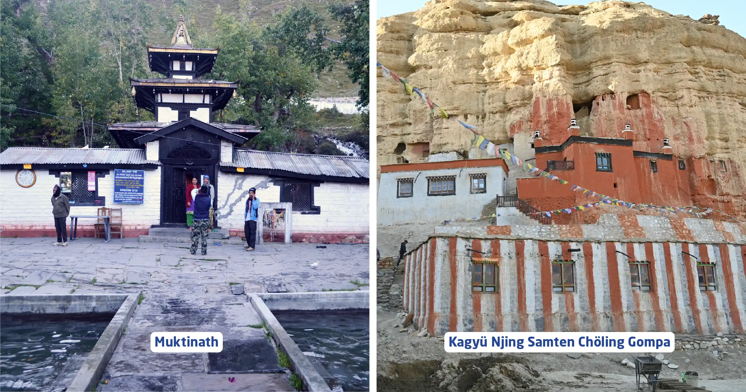 Picture of Muktinath vs Kargyu Chholing Monastery 