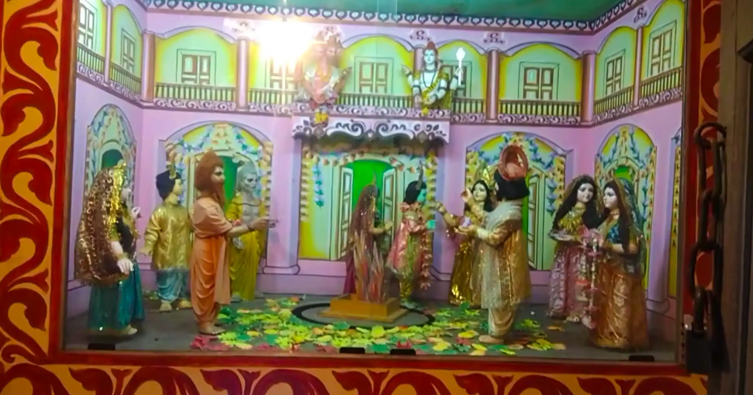 Showcase of Lord Ram and Goddess Sita Marriage