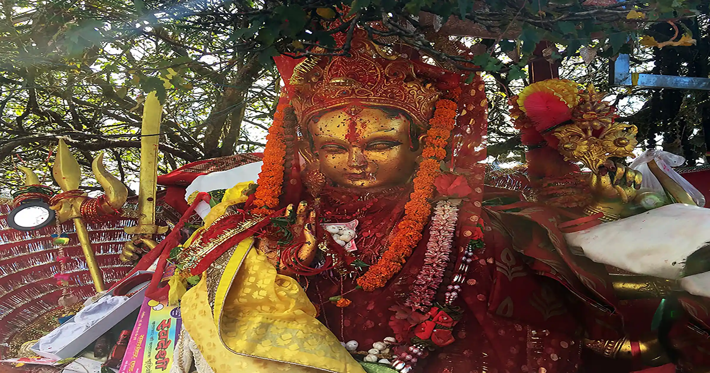  Goddess Pathibhara Devi's Idol