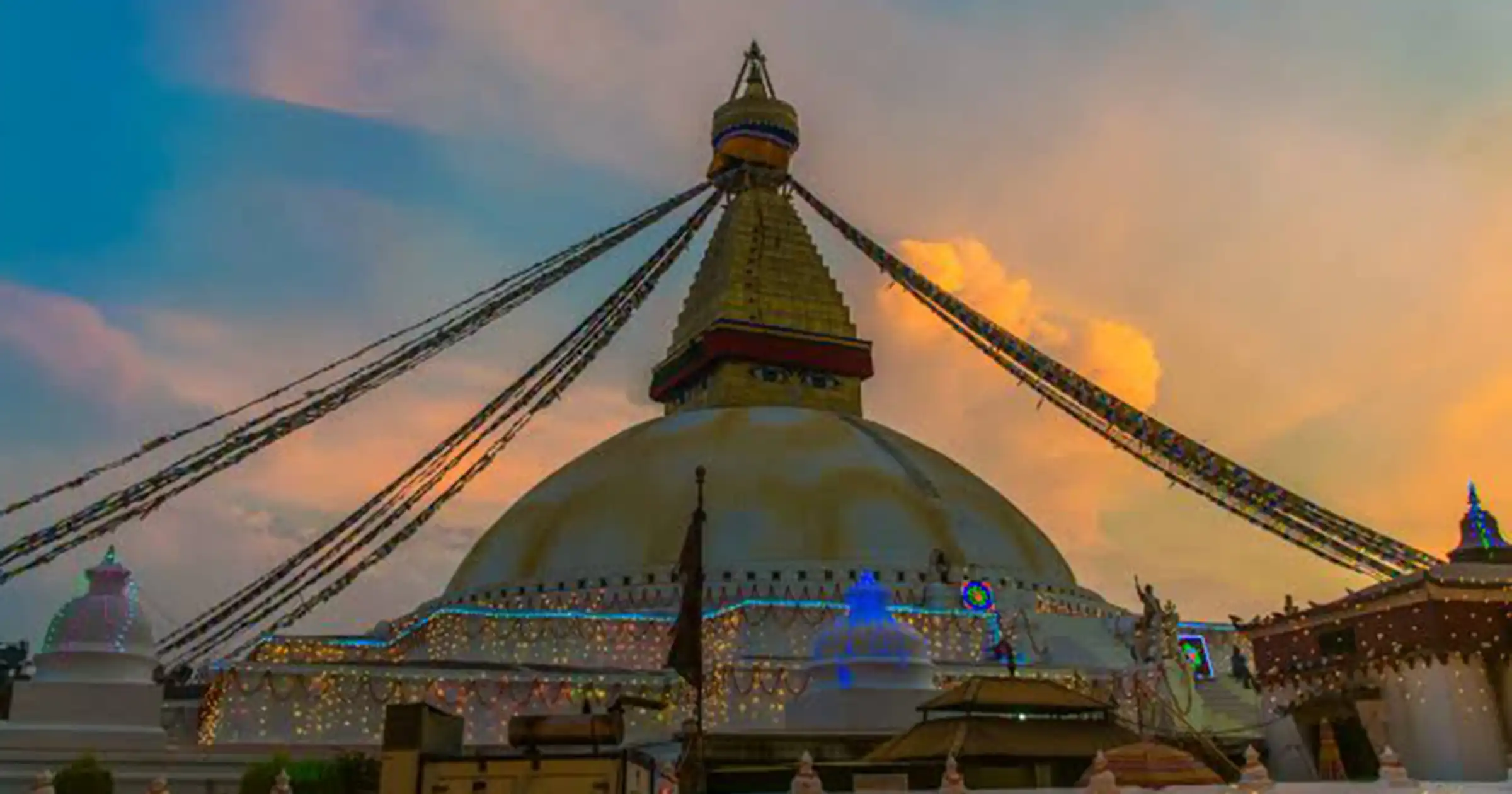 Evening Beauty of Boudhanath
