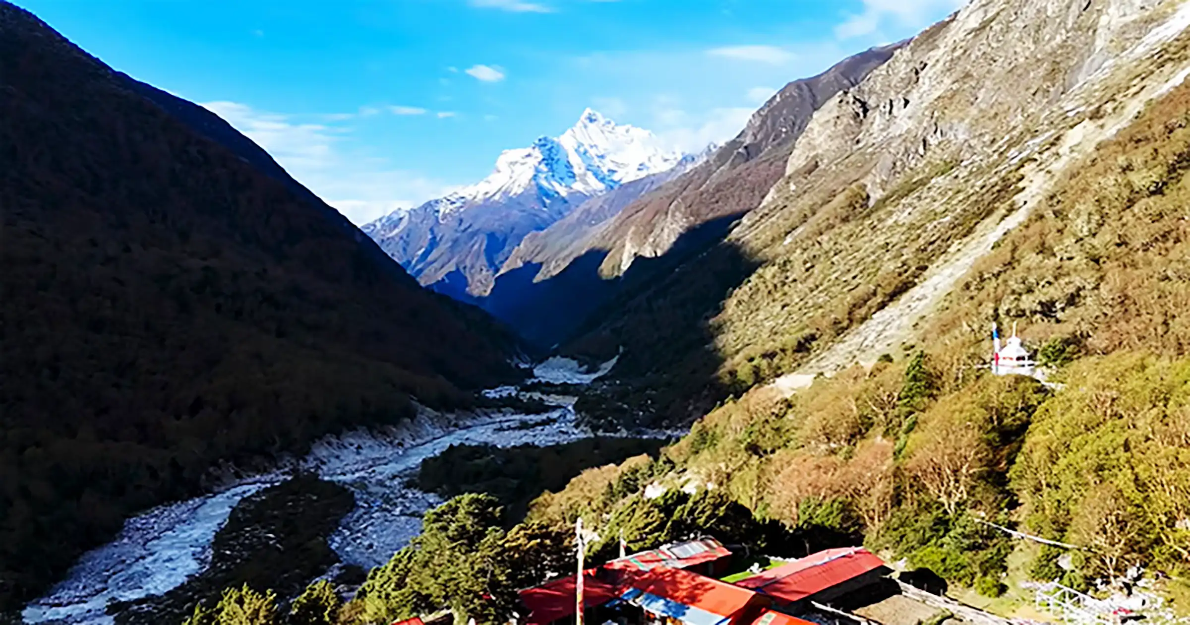 Trails of Lapchi in Spring