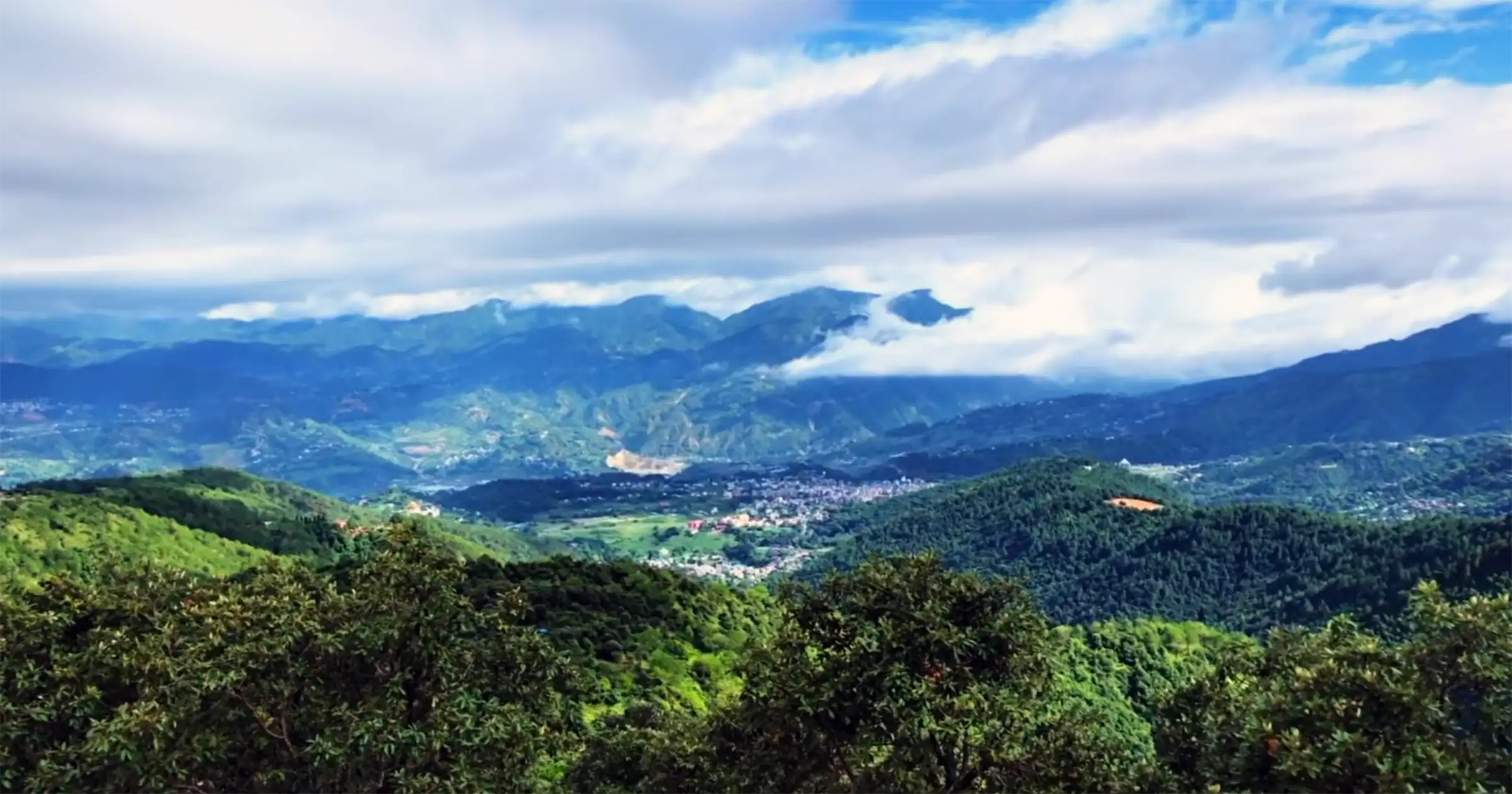 Himalayan Views from Champadevi 