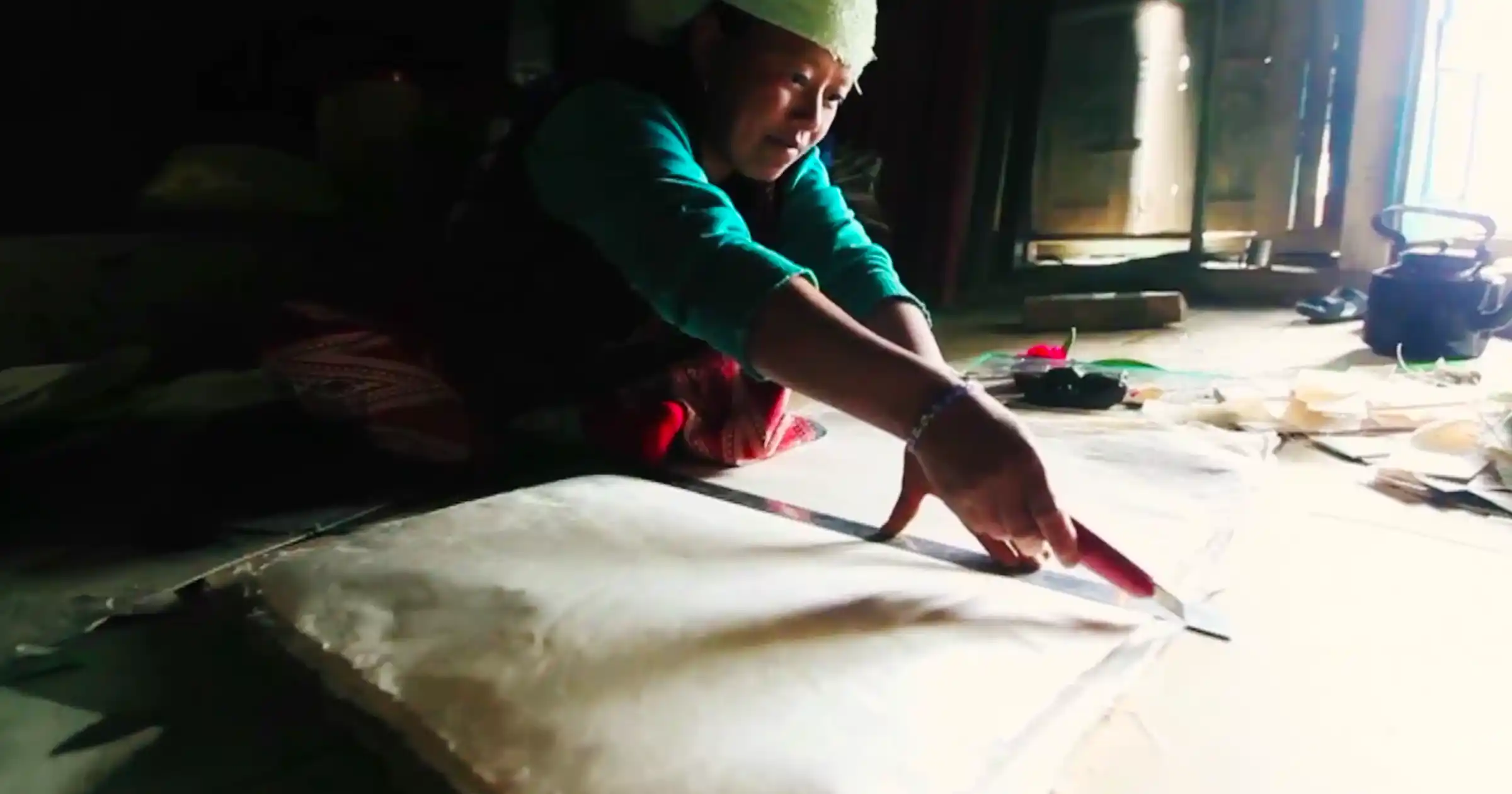 Lokta (Nepali) Paper Making in Factory